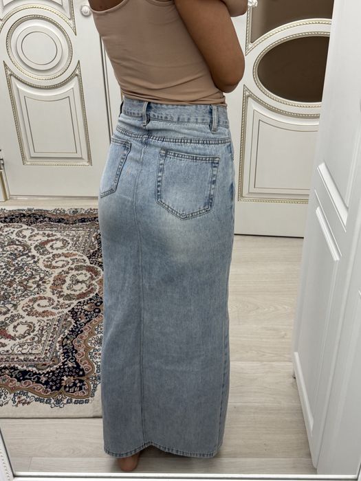 Джинсовая юбка