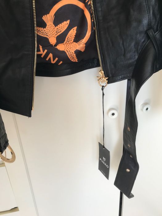 Луксозно кожено яке, естествена кожа, козина