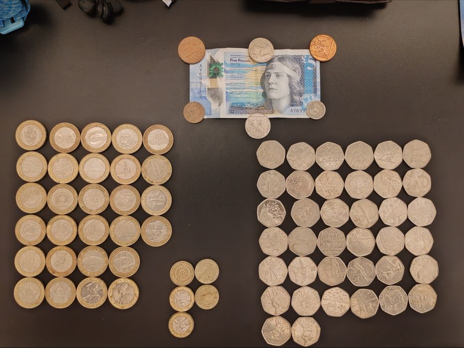 Vând colecție monede Marea Britanie