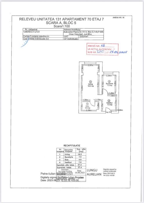 Studio mobilat & utilat