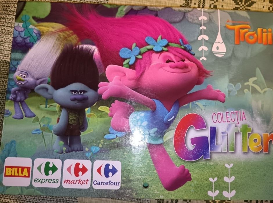 Album Trolii colecția Glitter