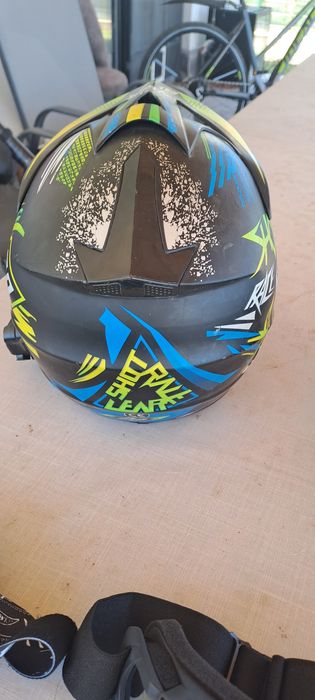 Vand casti full facecu 2 perechi de ochelari si cu intercom