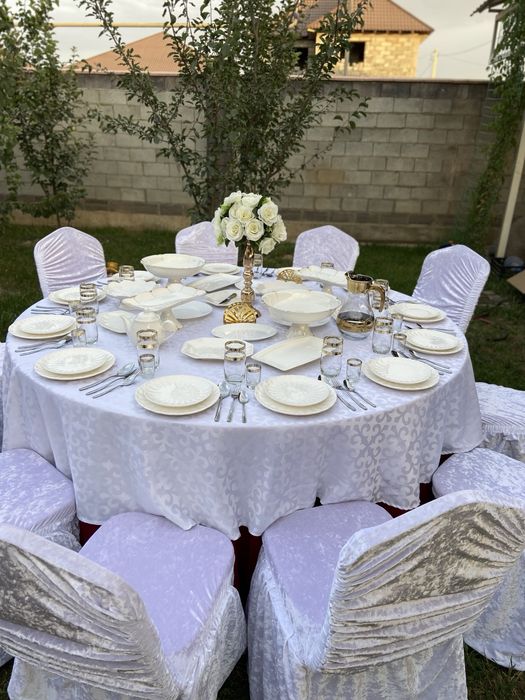 Аренда столы стулья посуда