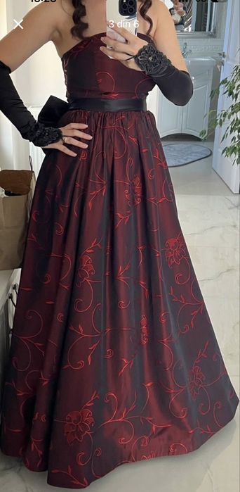 Rochie de seară/ nașă tafta