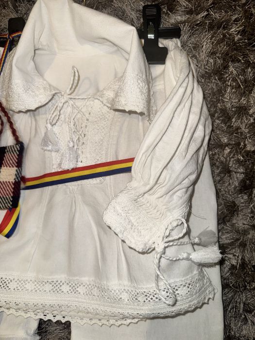 Costum popular botez 0-6 luni