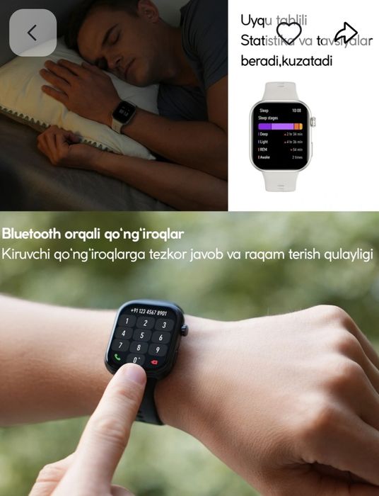 Smart soat HONOR CHOICE Watch 2i