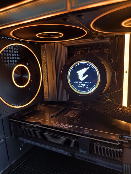 ИГРОВОЙ ПК RTX 5070Ti /64GB-DDR5 /7800X3D /2-TB Samsung Nvme