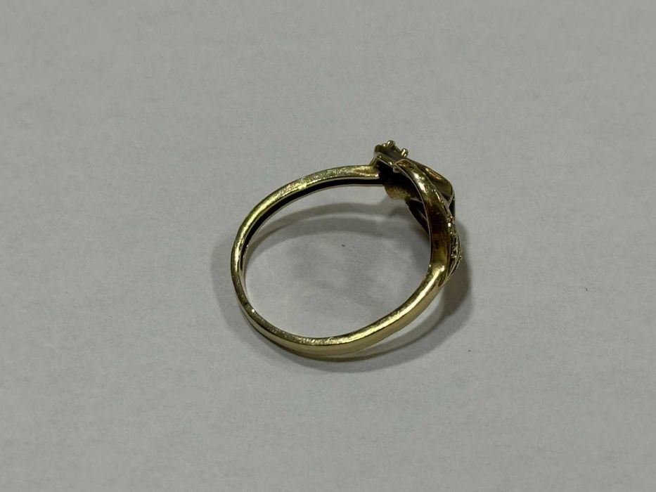 Златен Дамски Пръстен 14К(2.00гр) Размер:57