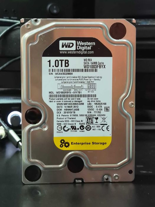 Жесткий диск Western Digital HDD 1TB