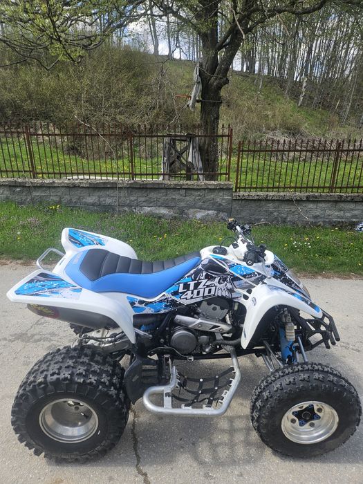 Атв Suzuki ltz 400 с документи за Кат в перфектно техническо и визуално състояние!