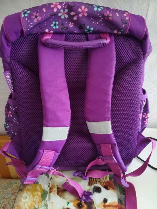 Herlitz Ultralight Ученическа ергономична раница Flowers