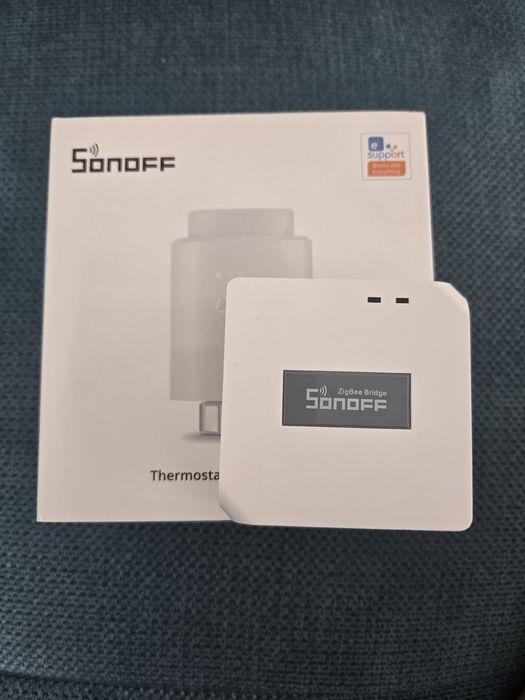 Sonoff trvzb смарт вентил термоглава + хъб