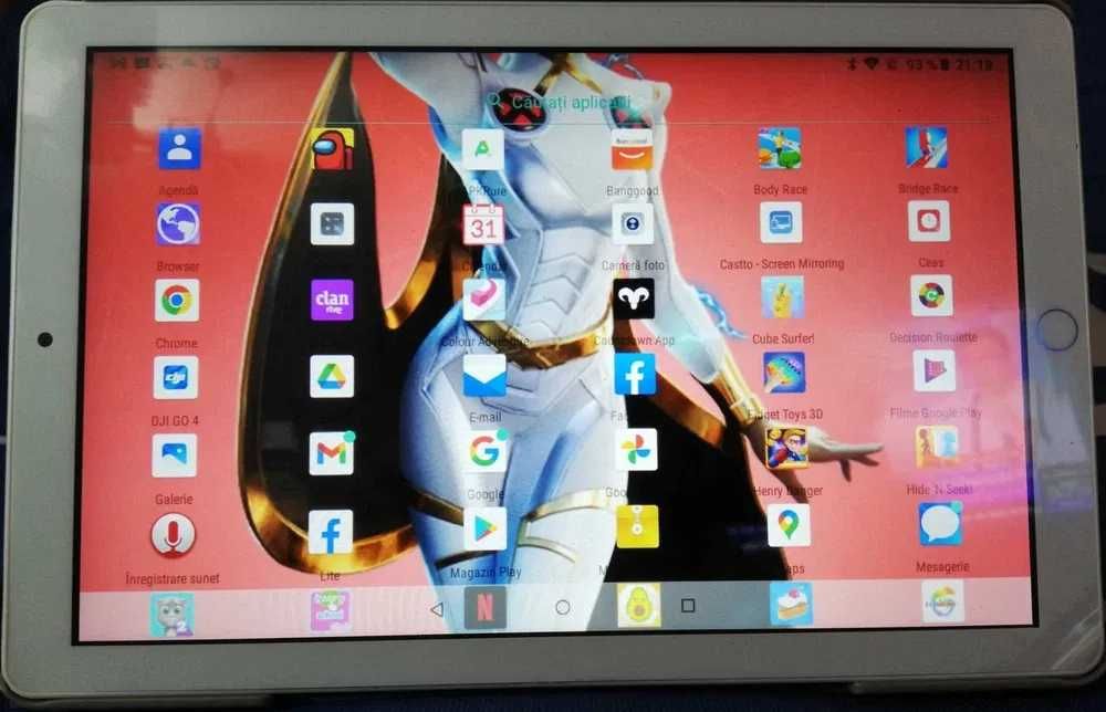 Tableta Excelenta pentru jocuri Dual Sim   10 inch 4 GB RAM / 64 GB
