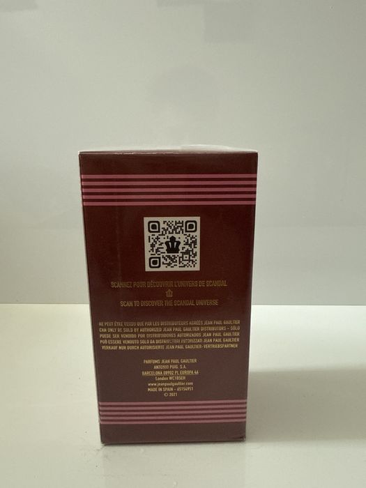 Parfum scandal jean paul gaultter