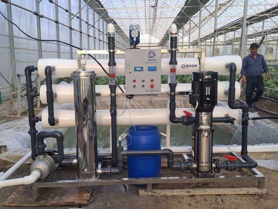 Сув филтрларини ишлап чикарамиз.