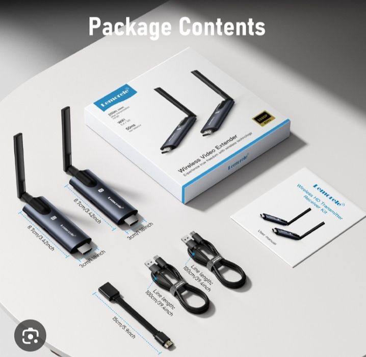 Lemorele HDMI Wireless Video Extender 2.4/5G 200m
Murojat uchun 
Tel:+