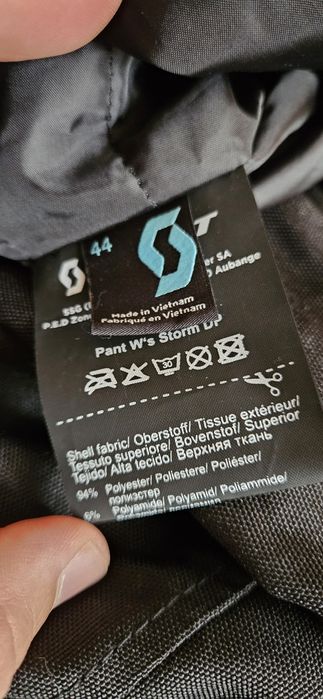 Pantaloni moto Scott DRYOsphere mărimea 44, cu mesadă de iarnă detașab