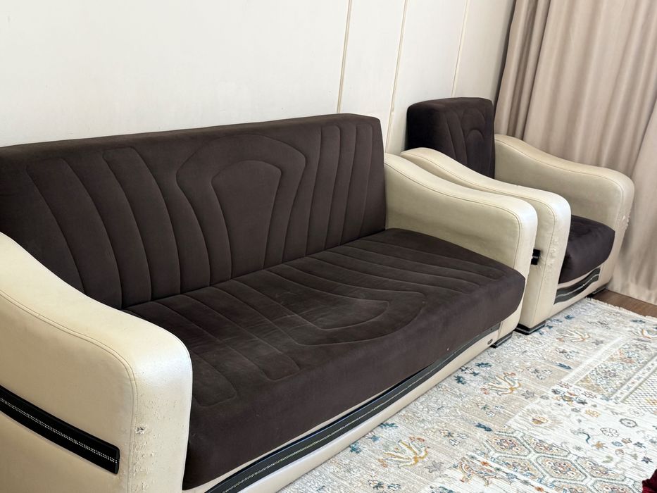 Диван и 2 кресла продам