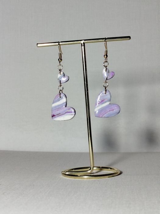 Обеци от полимерна глина