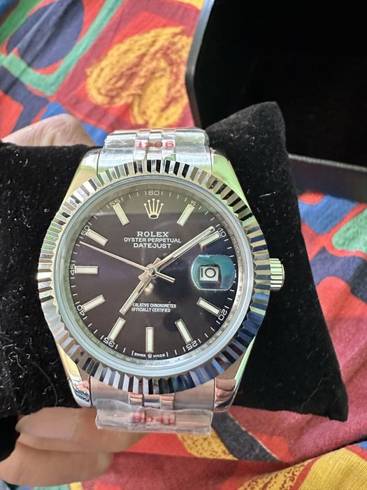 Rolex datejust 41 mm син цифербалат