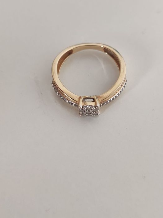 Inel  mǎrime 48 - diamante naturale