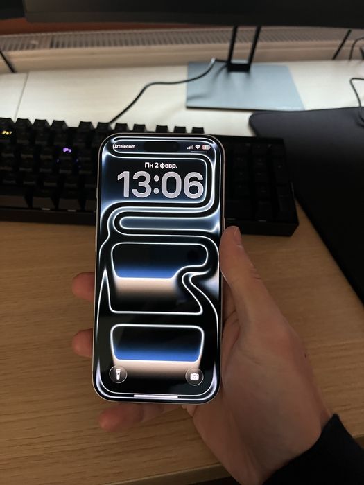 Iphone 17pro silver 256gb e-sim