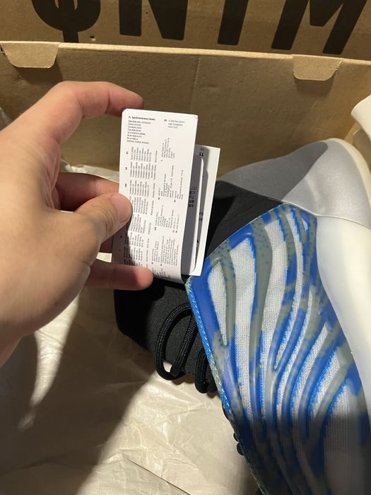 Adidas Yeezy Qntm Frozen Blue size 45