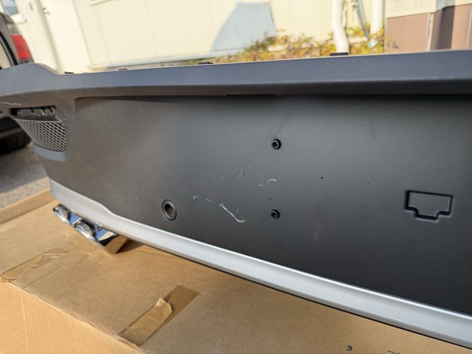 Дифузьор с накрайници АМГ GLE Coupe 167 GLE 53 AMG GLE63 задна броня