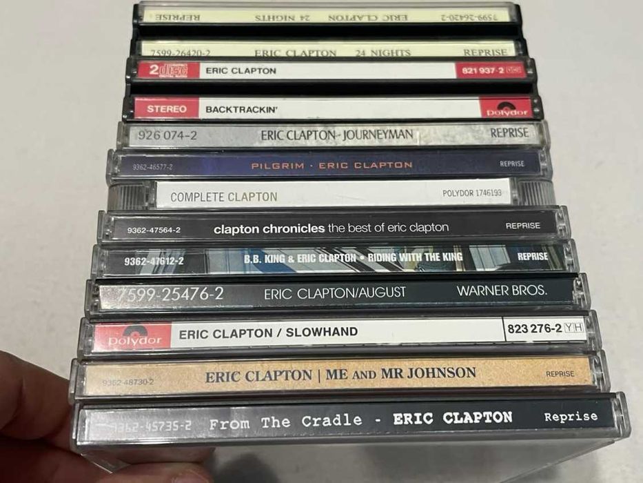 Colectie 11 albume cd-uri ERIC CLAPTON