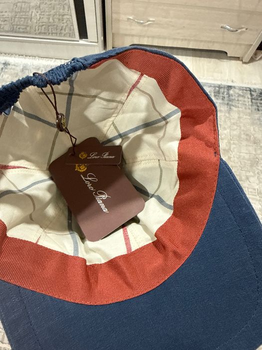 Лён кепка от Loro Piana