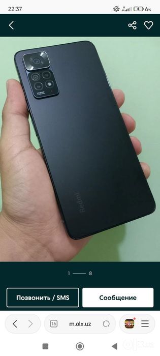 Redmi not 11 pro 8+8 128 gb