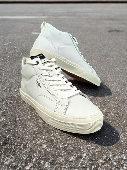 Ghete Pepe Jeans originali cool piele naturală top