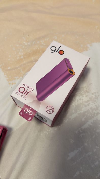 Dispozitiv tigare electronica Glo Hyper X2 AIR Pink si Iqos Lil Solid