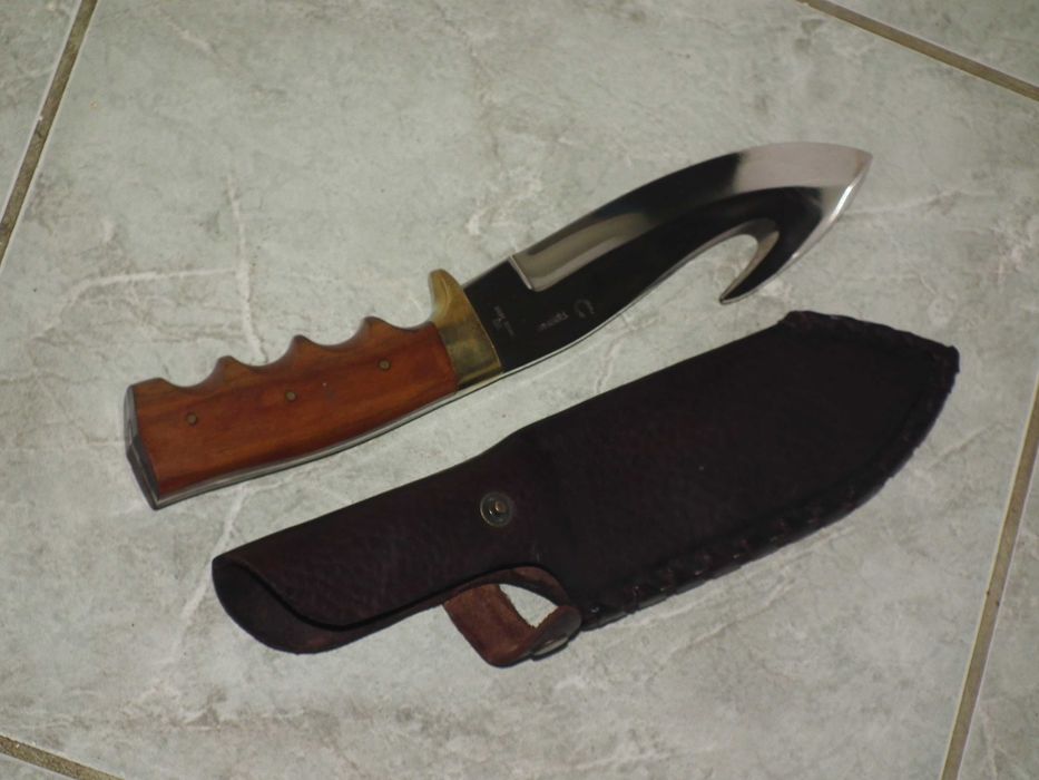 Colectie cutit de vánátoare maghiar cutit de jupuit mester Nagy István ín pereche NOS