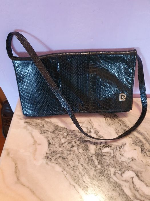 poseta.geanta piele sarpe pierre cardin piton