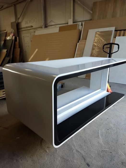 CNC разпробиване на мебелни детайли от ПДЧ, МДФ и PVC