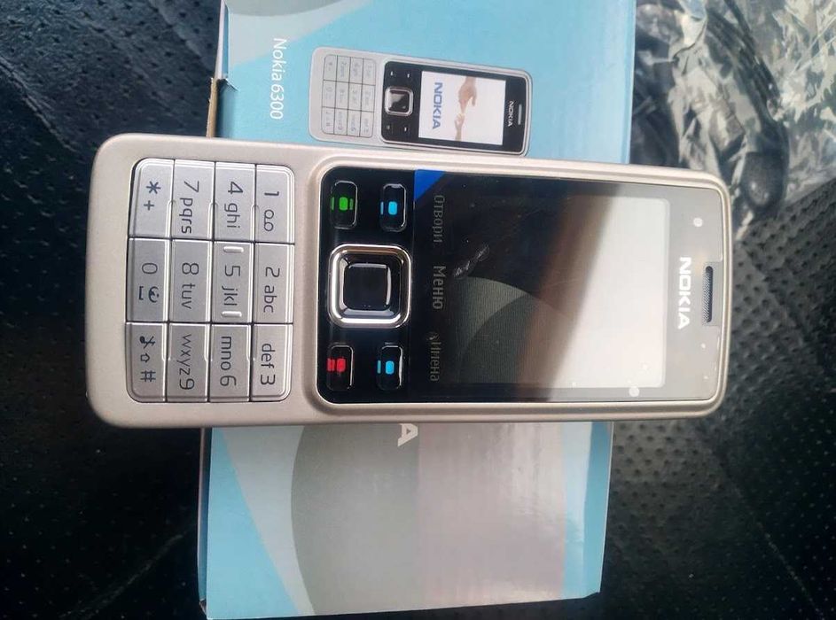 Мобилен телефон GSM Nokia 6300 camera 2 mpx, bluetooth,Made in Finland