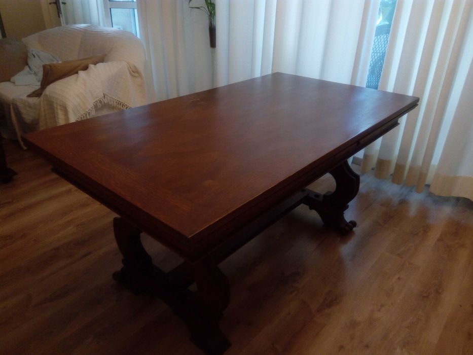 маса с шест стола