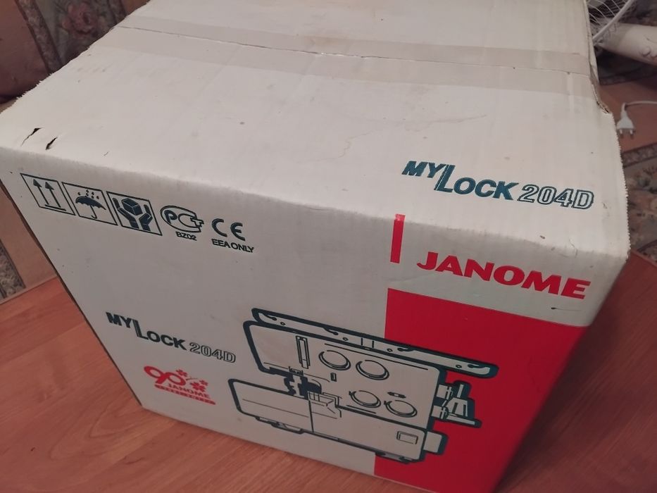 Продам новый оверлок JANOME MYLOCK 204D