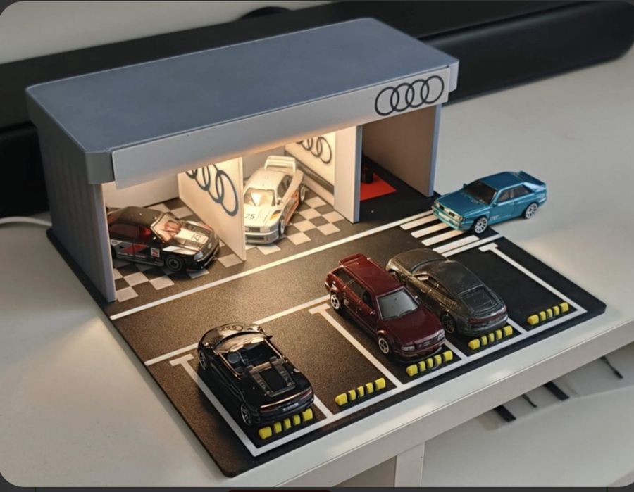 Гараж за hot wheels