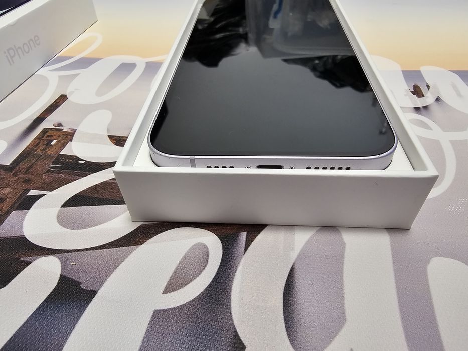 iPhone 14 plus negru 128g impecabil
