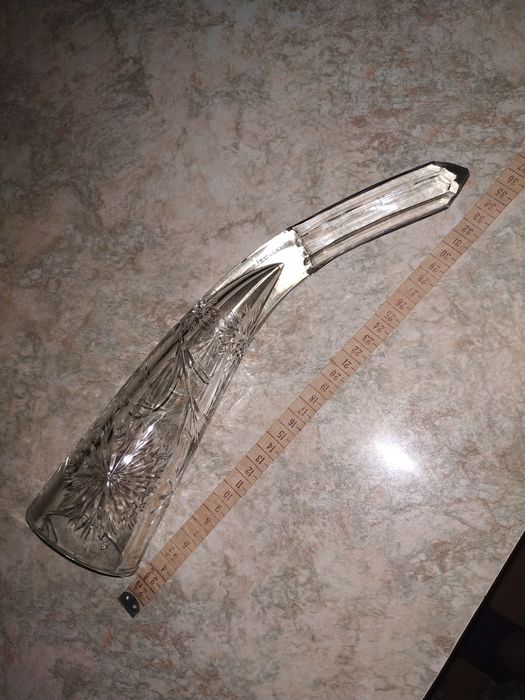 Хрустальный рог для вина