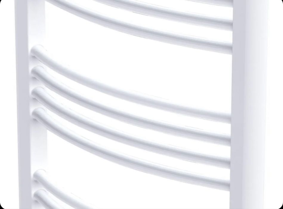 Calorifer / Radiator portprosop curbat baie 120cmx50cm alb