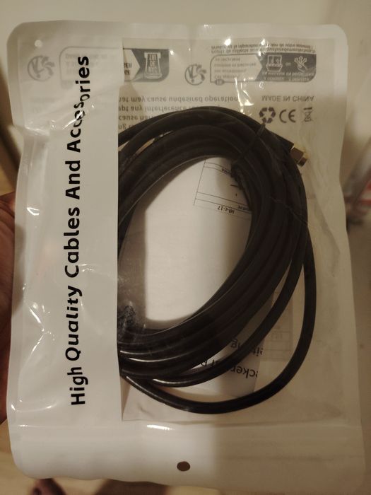 RP SMA - SMA кабел за удължаване на антена на рутер