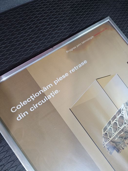 Reclama piese originale Audi România