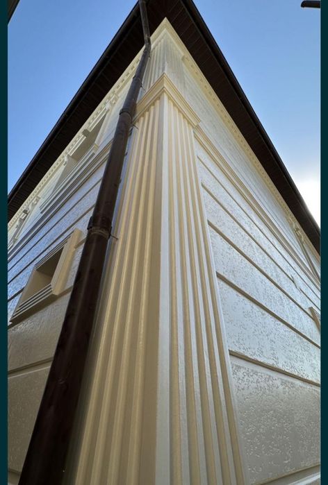 Жидкий травертин , термопанель , облицовка фасада