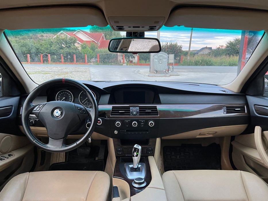 BMW E60 3.0XD/ 2008 LCi/ Pachet M/ Automat/ Piele/ Bi-Xenon