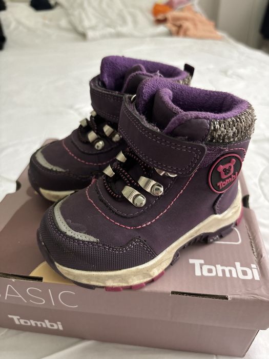 Ботинки для девочки утепленные