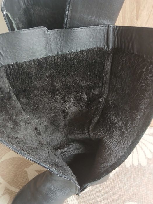 Дамски ботуши от естествена кожа!