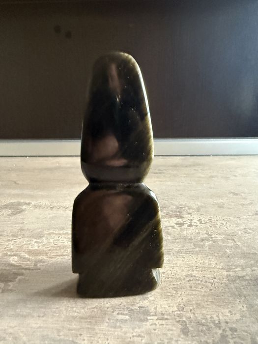Totem aztec din obsidian